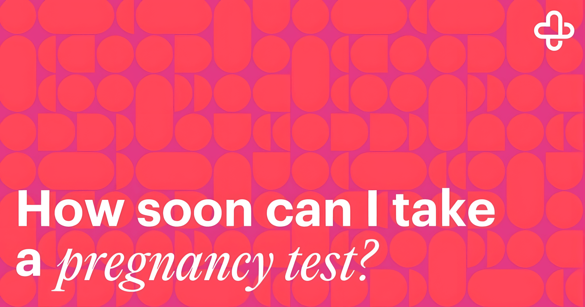 How soon can I take a pregnancy test? How soon can I take a pregnancy test?
